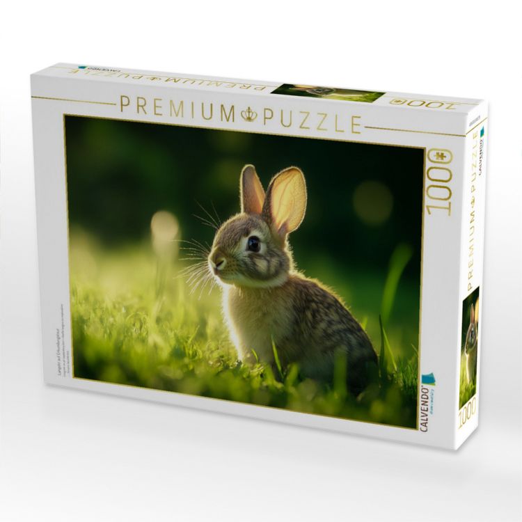 Produktbild: CALVENDO Puzzle Langohr auf Erkundungstour | 1000 Teile Lege-Gr&ouml;&szlig;e 64x48cm Foto-Puzzle f&uuml;r gl&uuml;ckliche Stunden