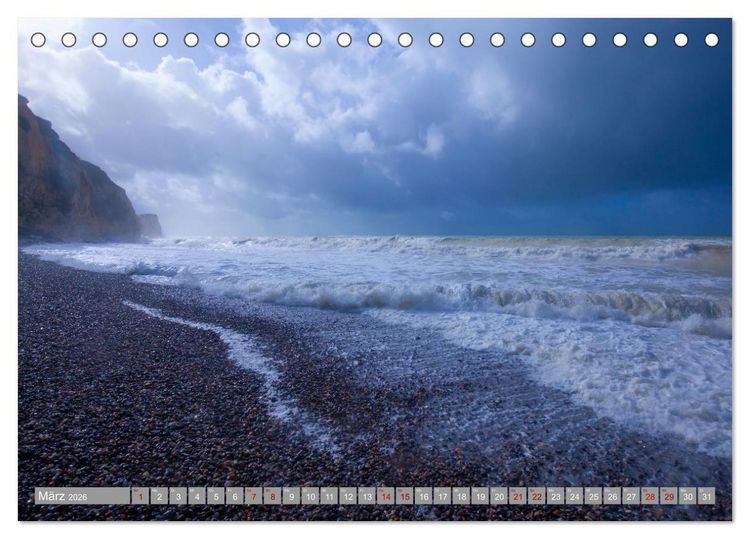 Produktbild: Wolken- und Lichtstimmungen (Tischkalender 2026 DIN A5 quer), CALVENDO Monatskalender