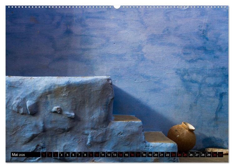 Produktbild: Indien - im Meer der Farben (hochwertiger Premium Wandkalender 2026 DIN A2 quer), Kunstdruck in Hochglanz