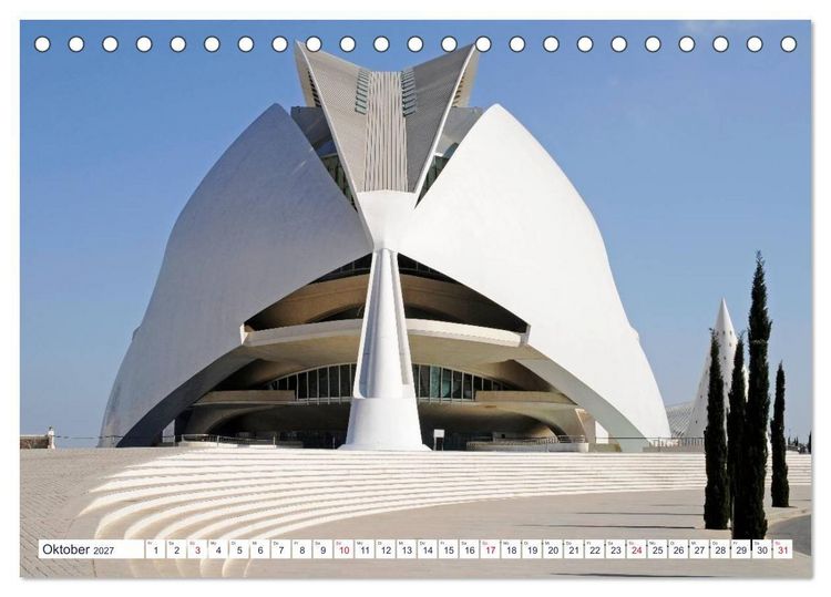 Produktbild: Valencia (Tischkalender 2027 DIN A5 quer), CALVENDO Monatskalender