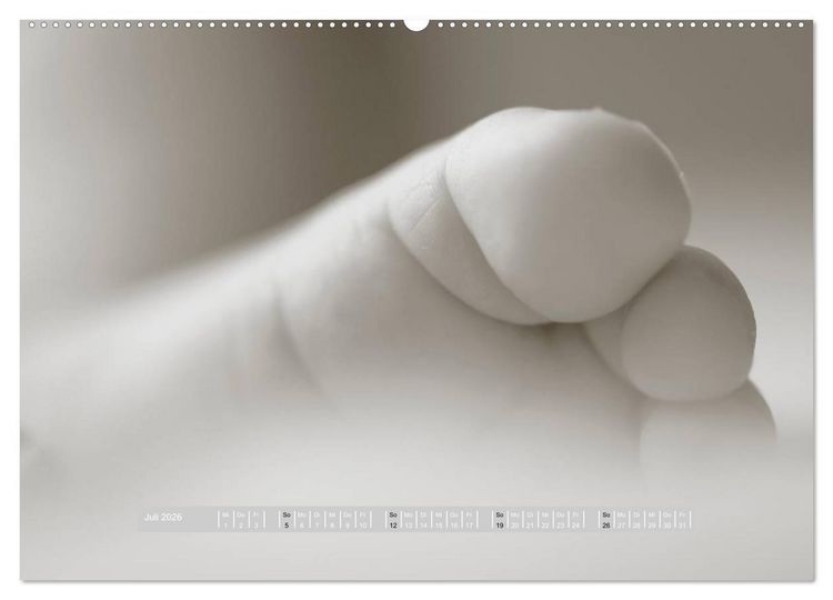 Produktbild: ...so winzig - Babykalender (hochwertiger Premium Wandkalender 2026 DIN A2 quer), Kunstdruck in Hochglanz