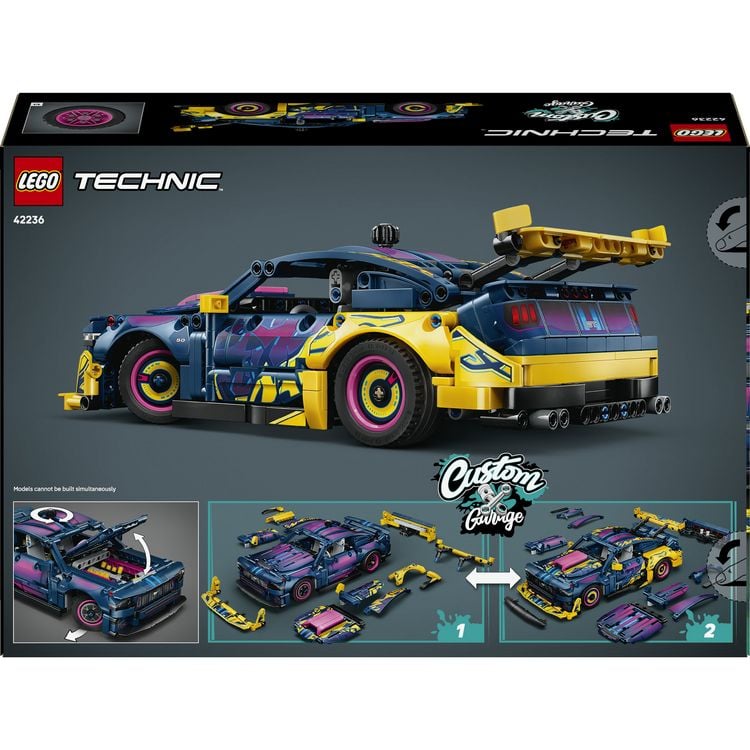 Produktbild: LEGO Technic 42236 Ford Mustang GT Auto aus der Tuning-Werkstatt, anpassbares Spielzeugauto