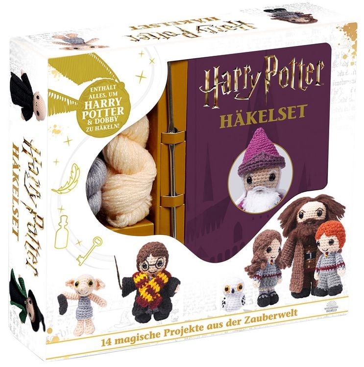 Produktbild: Harry Potter: H&auml;kelset - 14 magische Projekte aus der Zauberwelt