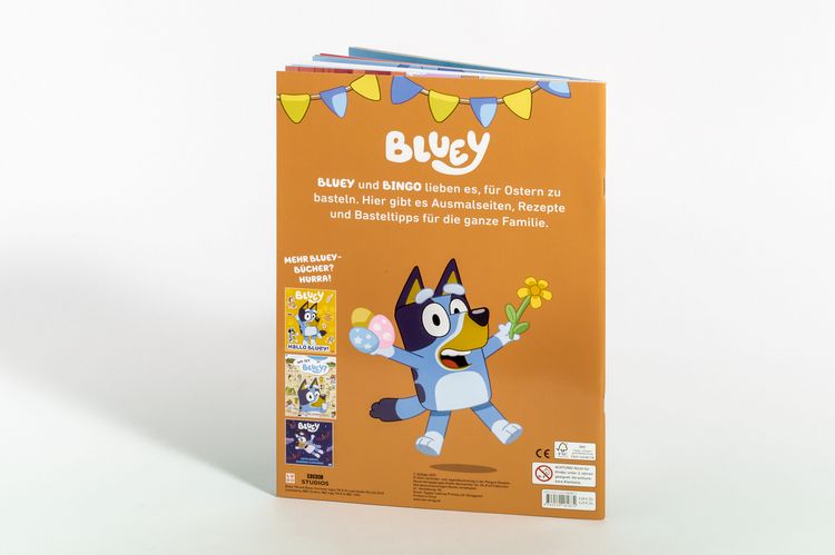 Produktbild: BLUEY &ndash; Oster-Spa&szlig; &ndash; Ein Bastel- und Kreativ-Buch
