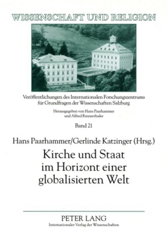 Produktbild: Kirche und Staat im Horizont einer globalisierten Welt