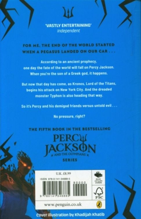 Produktbild: Percy Jackson and the Last Olympian