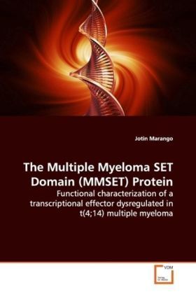 Produktbild: Marango, J: The Multiple Myeloma SET Domain (MMSET) Protein