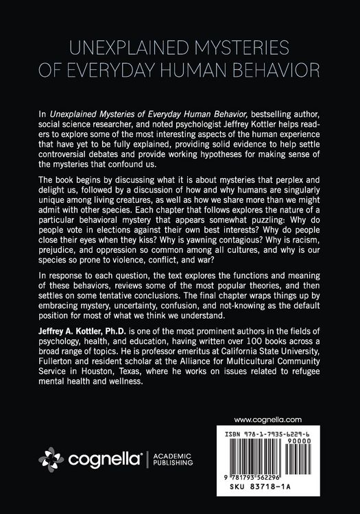 Produktbild: Unexplained Mysteries of Everyday Human Behavior