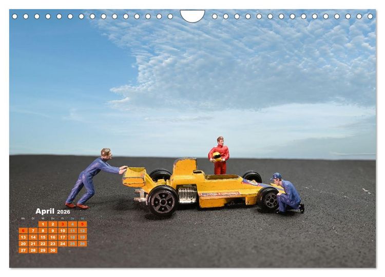 Produktbild: Helden der Sandkiste (Wandkalender 2026 DIN A4 quer), CALVENDO Monatskalender
