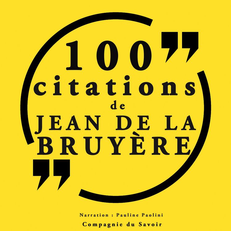 Produktbild: 100 citations Jean de la Bruy&egrave;re