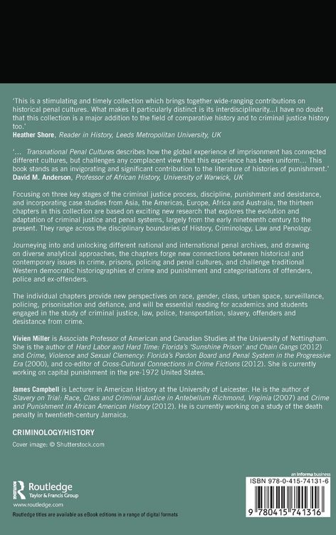 Produktbild: Transnational Penal Cultures