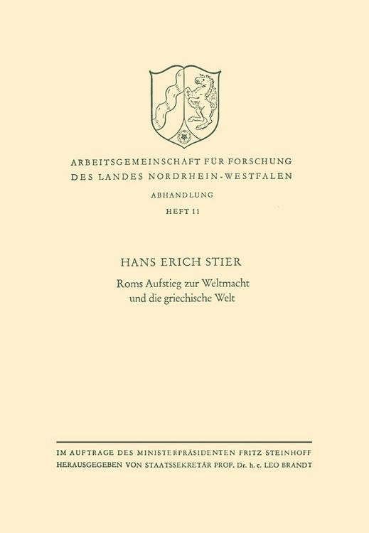Produktbild: Roms Aufstieg zur Weltmacht und die griechische Welt