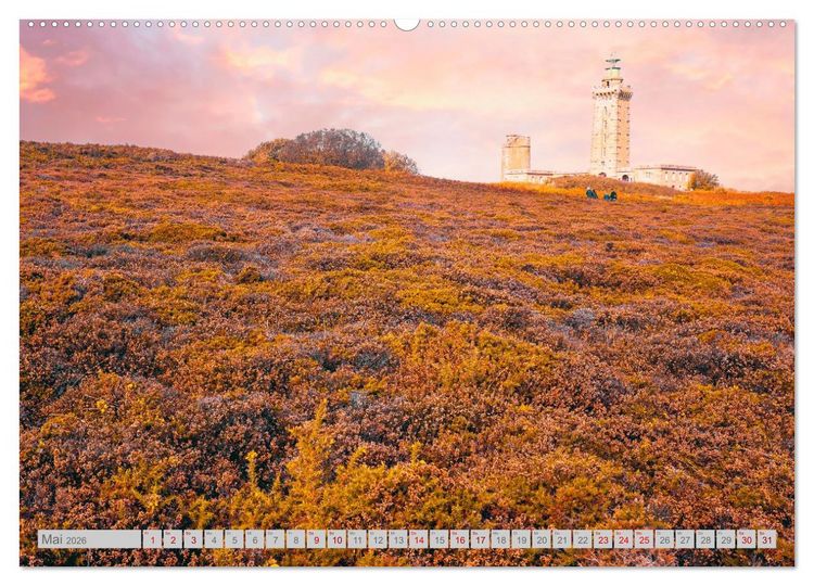 Produktbild: Frankreich: Lichtstimmungen der Phantasie (Wandkalender 2026 DIN A2 quer), CALVENDO Monatskalender