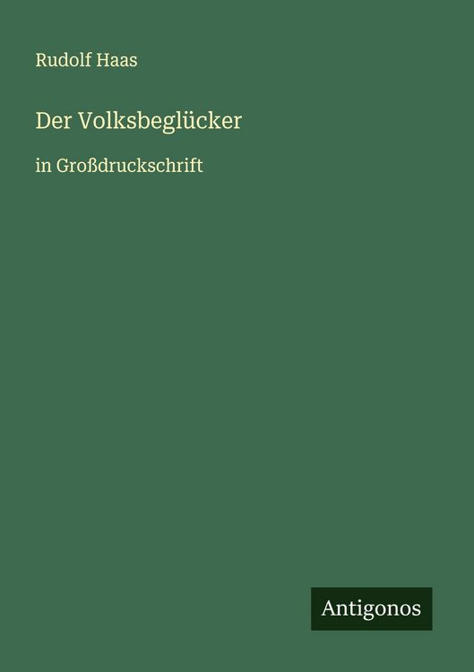 Produktbild: Der Volksbegl&uuml;cker