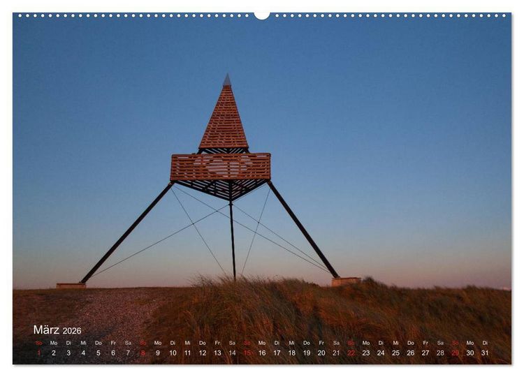 Produktbild: D&auml;nemarks Norden (hochwertiger Premium Wandkalender 2026 DIN A2 quer), Kunstdruck in Hochglanz