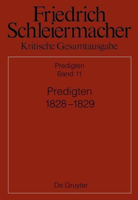 Produktbild: Predigten 1828-1829