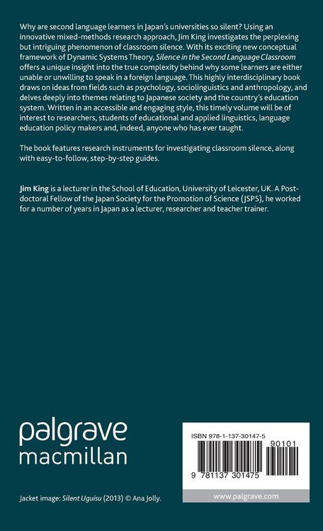 Produktbild: Silence in the Second Language Classroom