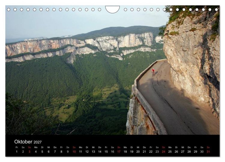 Produktbild: Alpenp&auml;sse auf dem Rennrad Vol. 2 (Wandkalender 2027 DIN A4 quer), CALVENDO Monatskalender