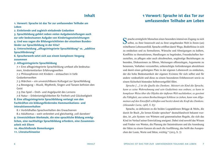 Produktbild: Sprachbildung in der Kita &ndash; alltagsorientiert und kindzentriert