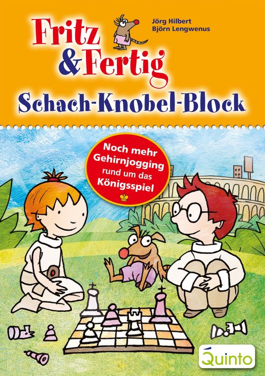 Produktbild: Fritz & Fertig Schach-Knobel-Block