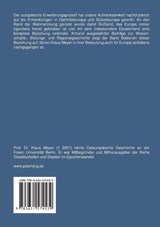 Produktbild: Ru&szlig;land &ndash; Vertraute Fremde