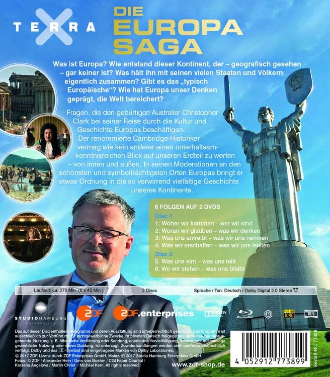 Produktbild: Terra X: Die Europa-Saga