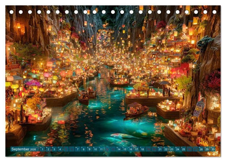 Produktbild: Hier wimmelt es (Tischkalender 2026 DIN A5 quer), CALVENDO Monatskalender