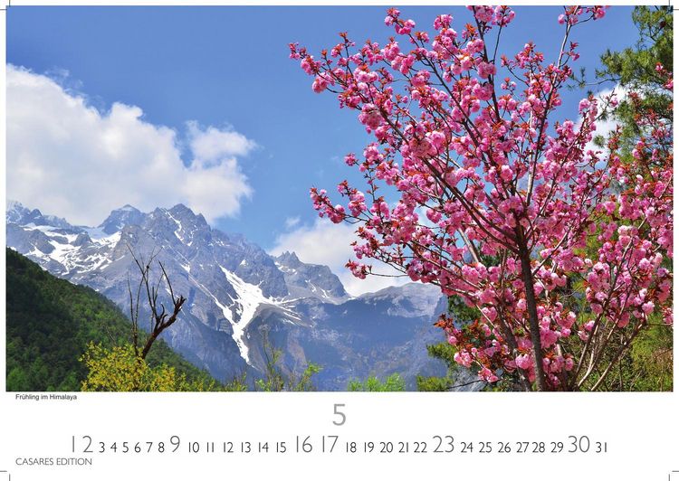 Produktbild: Nepal Kalender 2027 &ndash; Wandkalender | Fotokalender Asien 35x50cm Grosses Format - Atemberaubende Fotos der Himalaya-Gipfel, Tempel und heiligen St&auml;tten Nepals