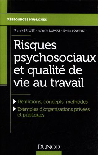 Produktbild: Risques psychosociaux et qualit&eacute; de vie au travail