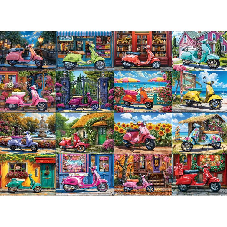 Produktbild: 16 Scooters by Chris Bigelow