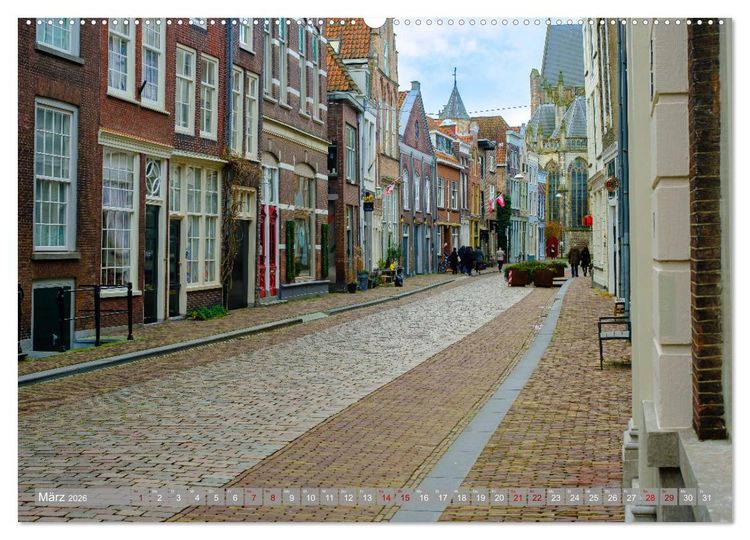 Produktbild: Ein Blick auf Dordrecht (Wandkalender 2026 DIN A2 quer), CALVENDO Monatskalender
