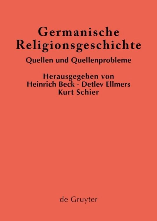 Produktbild: Germanische Religionsgeschichte