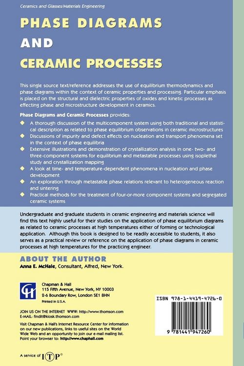 Produktbild: Phase Diagrams and Ceramic Processes