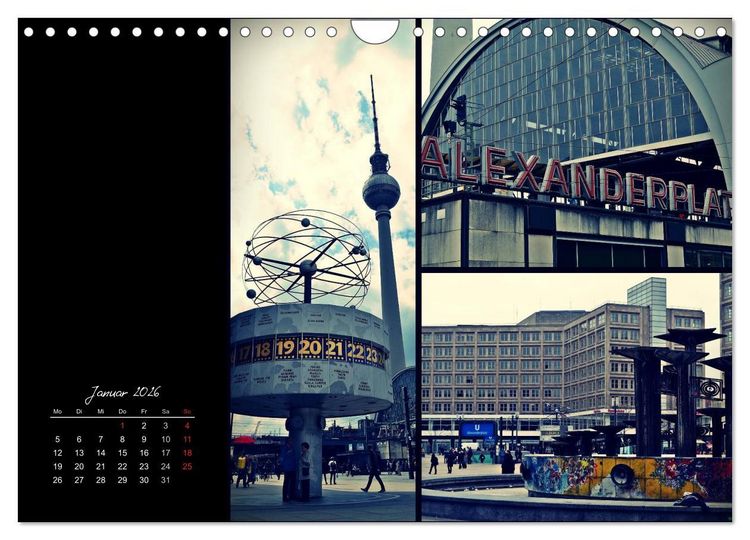 Produktbild: BERLIN horizontal (Wandkalender 2026 DIN A4 quer), CALVENDO Monatskalender