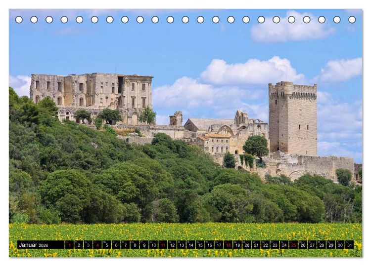 Produktbild: Provence (Tischkalender 2026 DIN A5 quer), CALVENDO Monatskalender