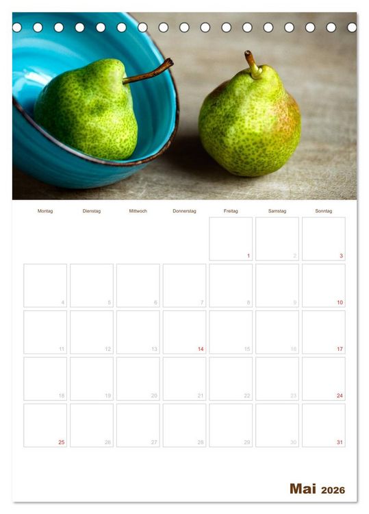Produktbild: K&uuml;che !!! 2026 (Tischkalender 2026 DIN A5 hoch), CALVENDO Monatskalender