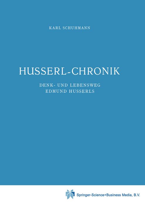 Produktbild: Husserl-Chronik