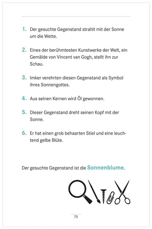 Produktbild: Umschreibungen Gegenstände. Gedächtnistraining und Rate-Spiel für Senioren. Auch mit Demenz.