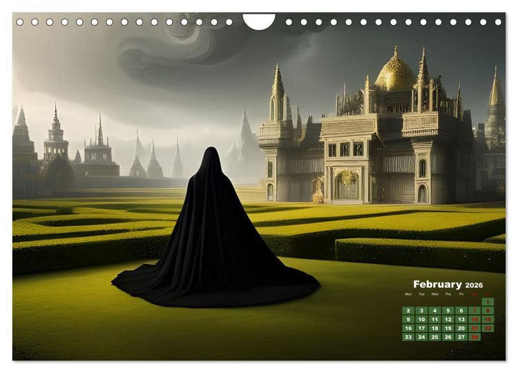 Produktbild: Follow Me... (Wall Calendar 2026 DIN A4 landscape), CALVENDO 12 Month Wall Calendar