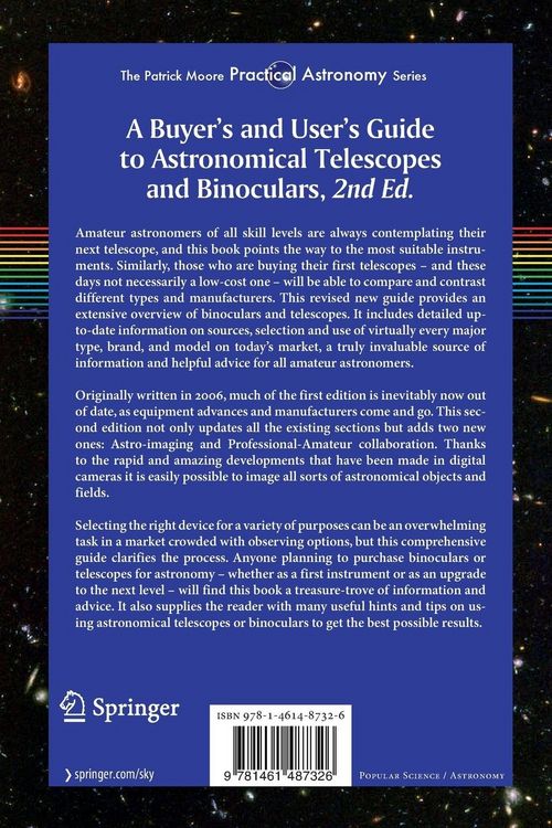 Produktbild: A Buyer's and User's Guide to Astronomical Telescopes and Binoculars