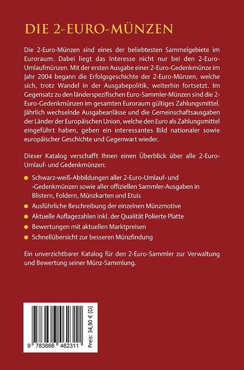 Produktbild: Die 2-Euro-M&uuml;nzen