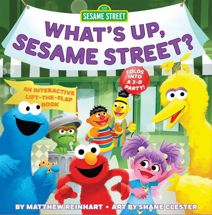 Produktbild: What's Up, Sesame Street? (A Pop Magic Book)