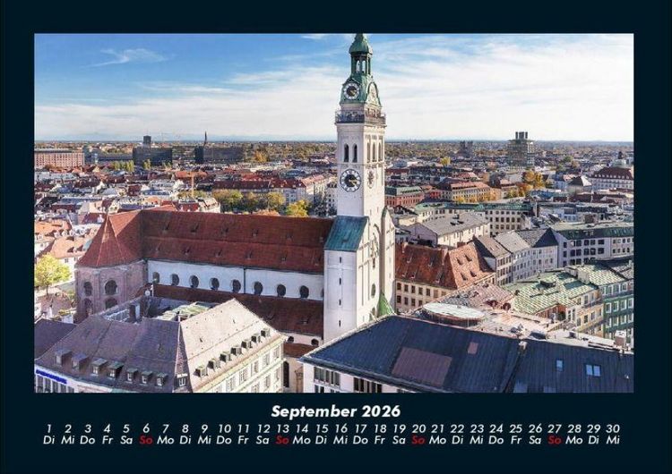 Produktbild: St&auml;dte aus Bayern 2026 Fotokalender DIN A4