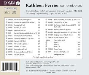 Produktbild: Kathleen Ferrier remembered