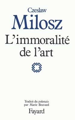 Produktbild: L'Immoralit&eacute; de l'art
