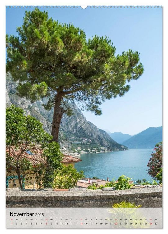 Produktbild: LIMONE SUL GARDA Unvergessliche Momente (Wandkalender 2026 DIN A2 hoch), CALVENDO Monatskalender