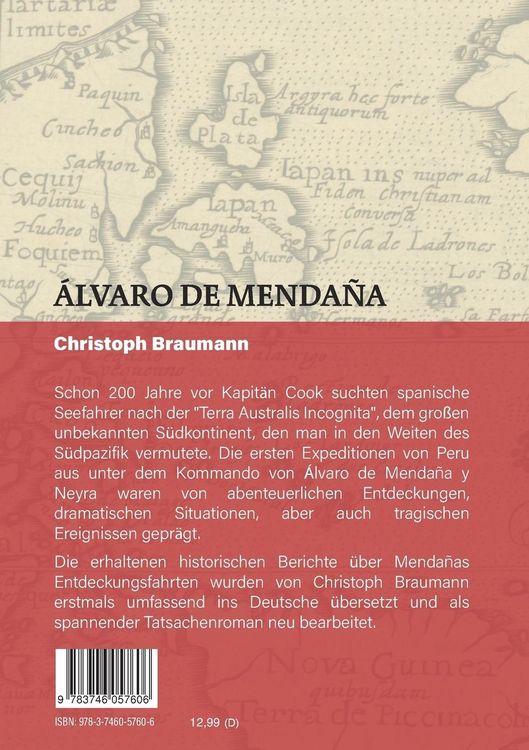 Produktbild: Álvaro de Mendaña - Auf der Suche nach der Terra Australis Incognita