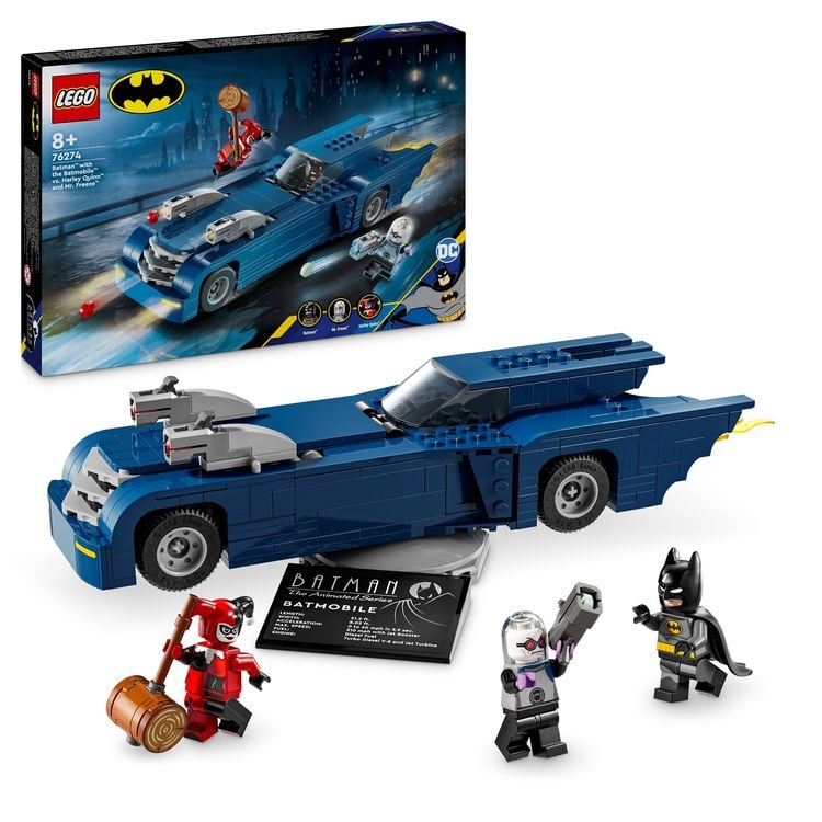 Bild vom Artikel LEGO DC Batman: Batman im Batmobil vs. Harley Quinn und Mr. Freeze 76274 vom Autor 
