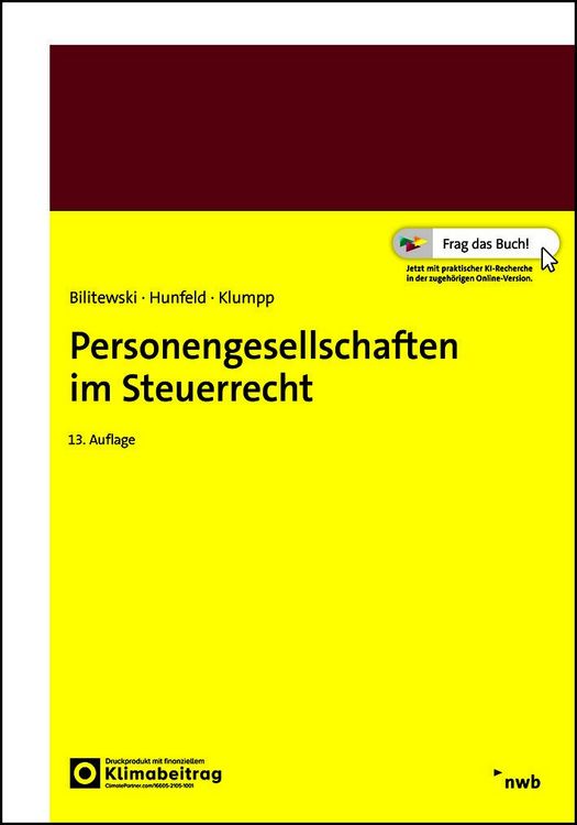 Produktbild: Personengesellschaften im Steuerrecht