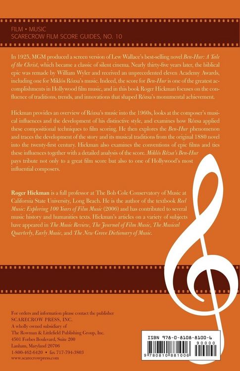 Produktbild: Mikl&oacute;s R&oacute;zsa's Ben-Hur